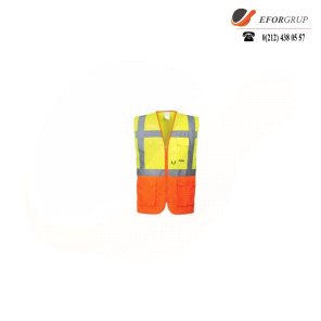 Reflektörlü Sarı İkaz Yeleği