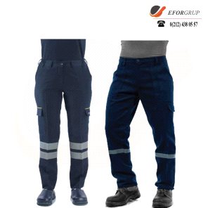 Reflektörlü İş Pantolonu