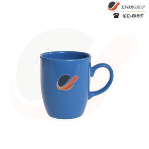 Renkli Porselen Kahve Kupası