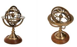 Sea Club Kahverengi Gold Obje