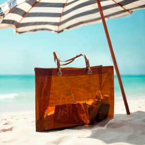 ŞEFFAF PLAJ ÇANTASI