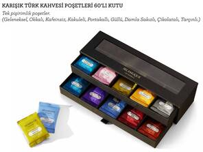 SELAMLIQUE İSTANBUL KARIŞIK TÜRK KAHVESI POŞETLERI 60’LI KUTU