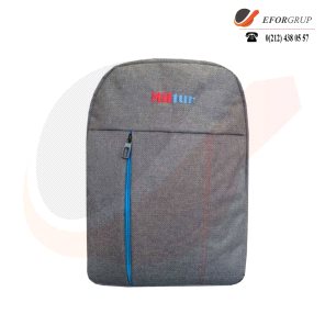 Nakışlı yarım cepli Sırt Çantası