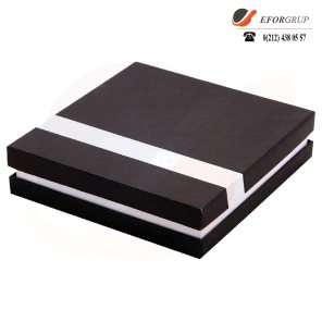 Sıvamalı Metal Şeritli Set Kutusu ( 18 x 20 cm )