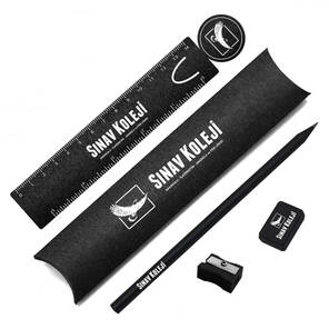 Siyah Kraft Kutulu Sınav Seti