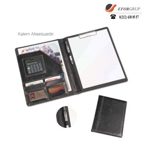 Hesap Makineli Toplantı Bloknotu