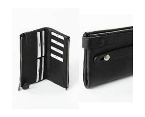 TUTMALI SİYAH ERKEK CÜZDANI