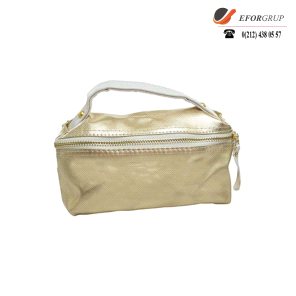 Makyaj Çantası (Altın Renk)