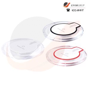 Yuvarlak Wireless Şarj Cihazı