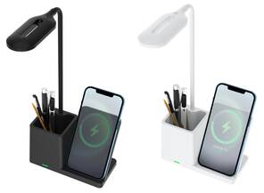 Wireless Telefon Standlı Kalemlikli Masa Lambası