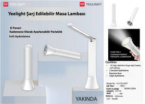 Yeelight Şarj Edilebilir Masa Lambası