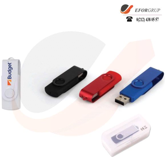 16 GB Metal Renkli USB Bellek