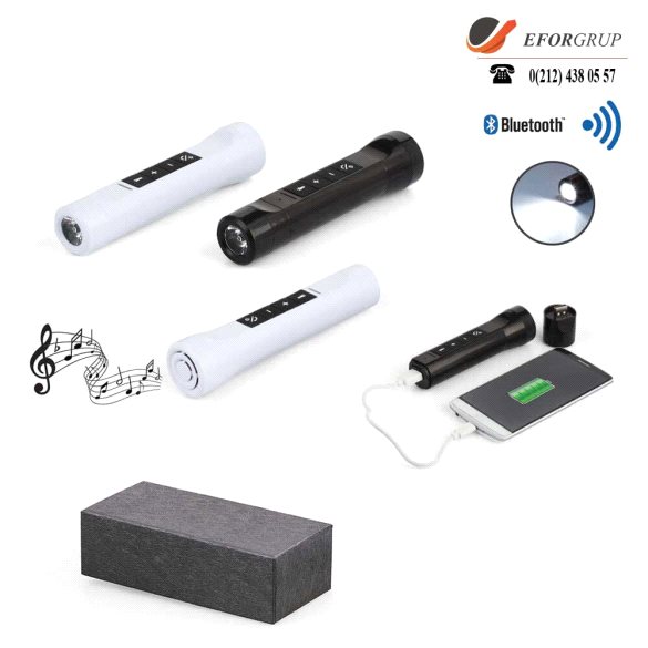 2600 mAh Power Bank Mobil Şarj Cihazı (Bluetooth Speaker Özellikli)