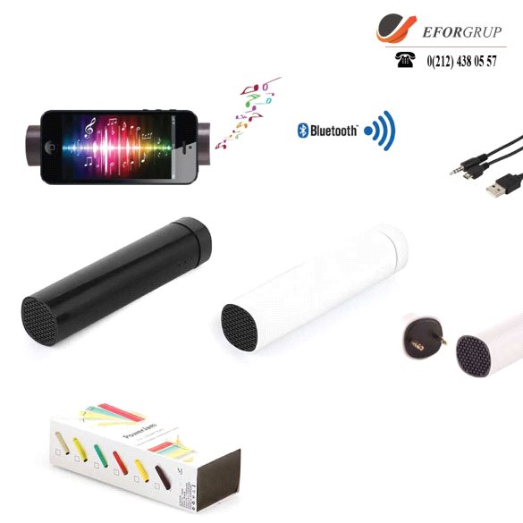 4000 mAh Power Bank Mobil Şarj Cihazı (Bluetooth Speaker Özellikli)
