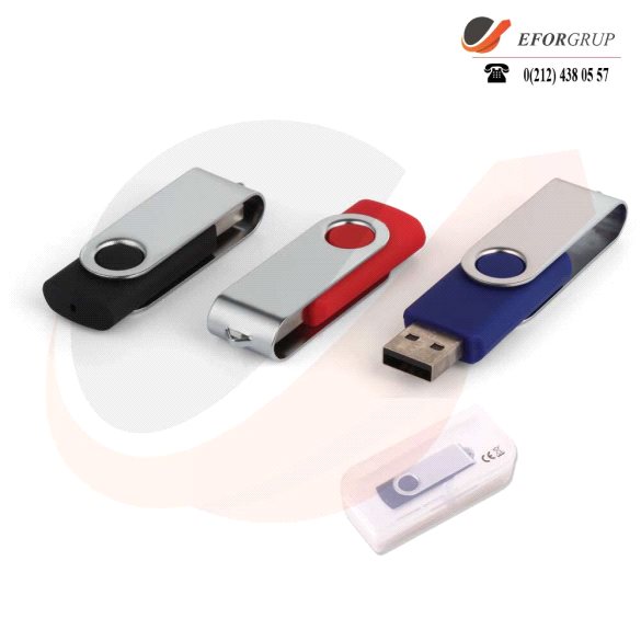 8 GB Döner Kapaklı USB Bellek
