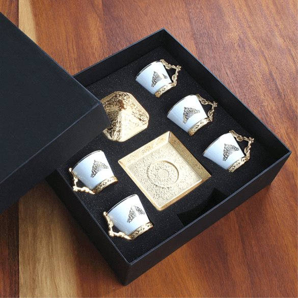 Ahenk 6'lı Kahve Fincan Takımı