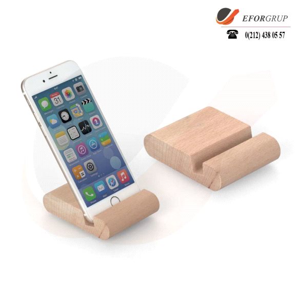 Ahşap Telefon Standı