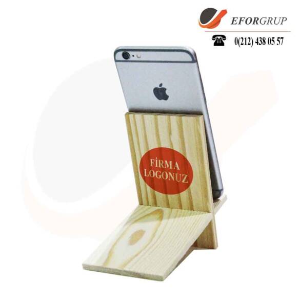Ahşap Telefon Tutucu