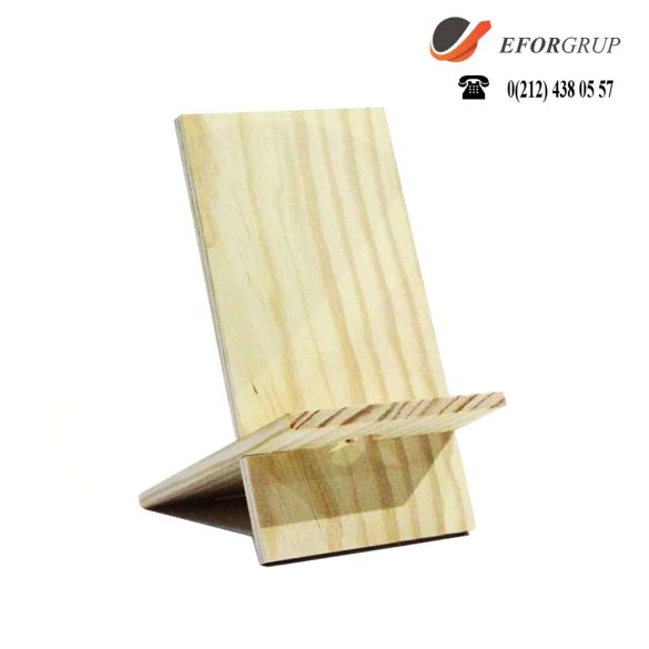 Ahşap Telefon Tutucu