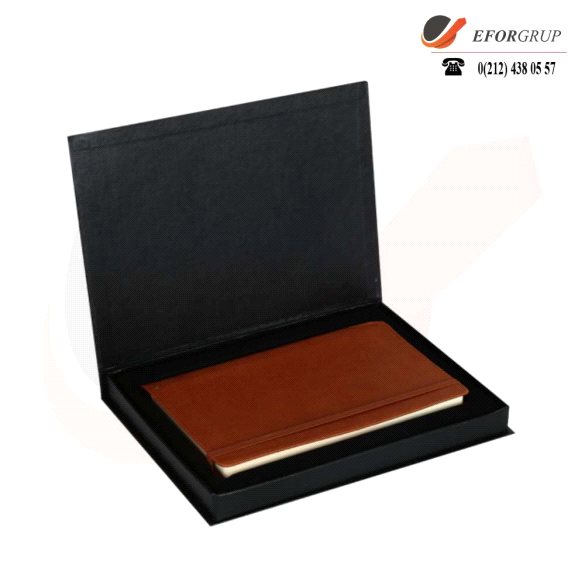 ANTEP-19 Vip Set(Termo Koyu Renk Deri Defter)