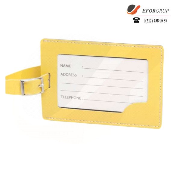 Kemerli Bagaj Etiketi