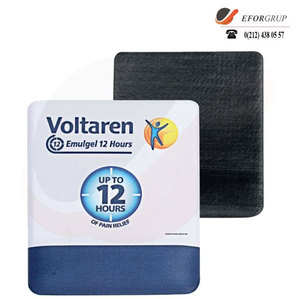 Bilek Destekli Baskılı Mouse Pad (Kare)