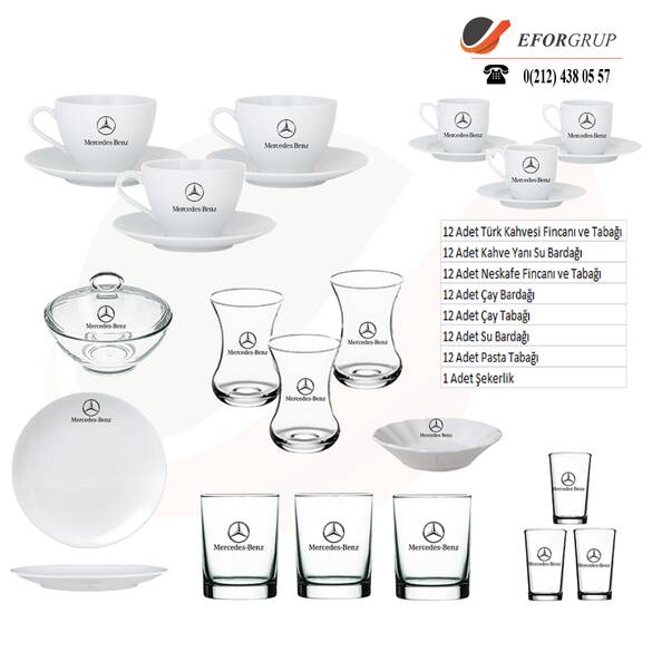 Baskılı Ofis İkram Seti