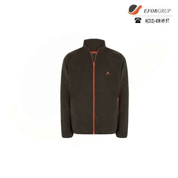 Baskılı Polar Mont