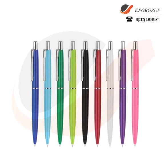 Basmalı Plastik Tükenmez Kalemler