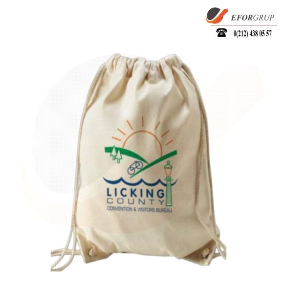 Büzgülü Bez Çanta