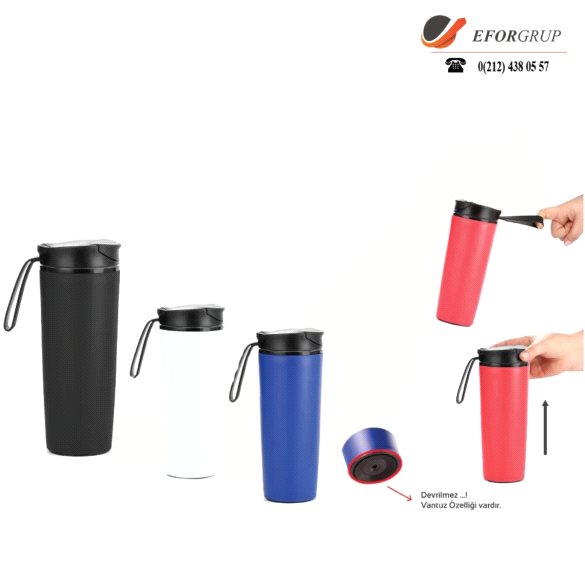 Promosyon Renkli Çelik Termos Bardak