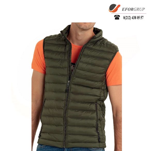 Cep Fermuarlı Şişme Yelek