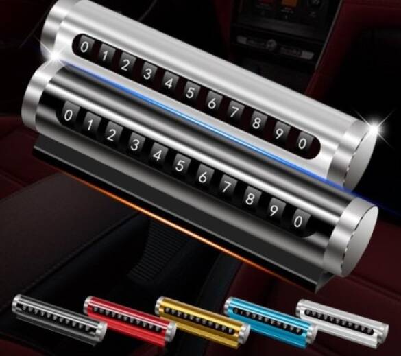 Çevirmeli Ayarlı Torpido Üstü Silindir Numaratör Karışık Renk