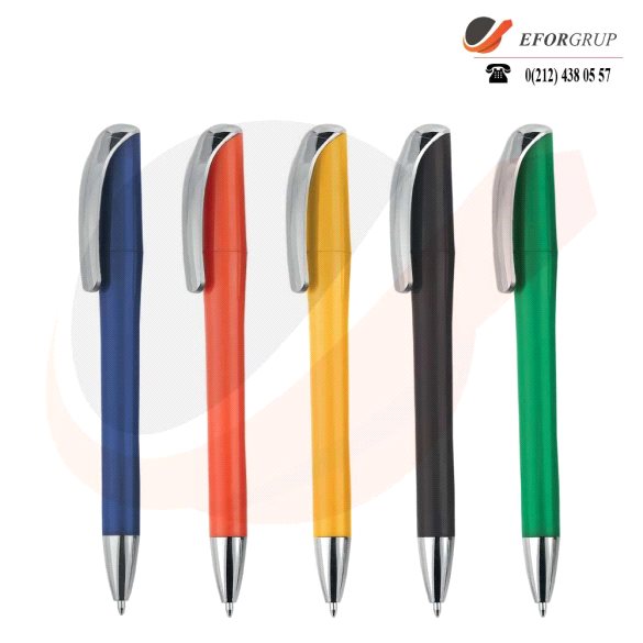 Çevirmeli Plastik Tükenmez Kalem