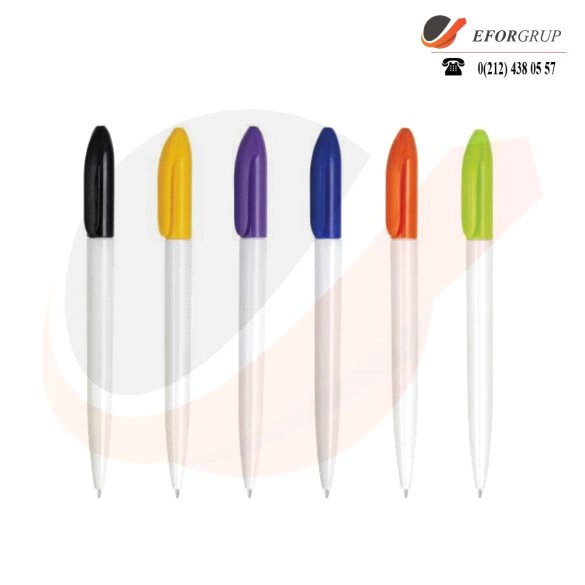 Promosyon Çevirmeli Renkli Tükenmez Kalem