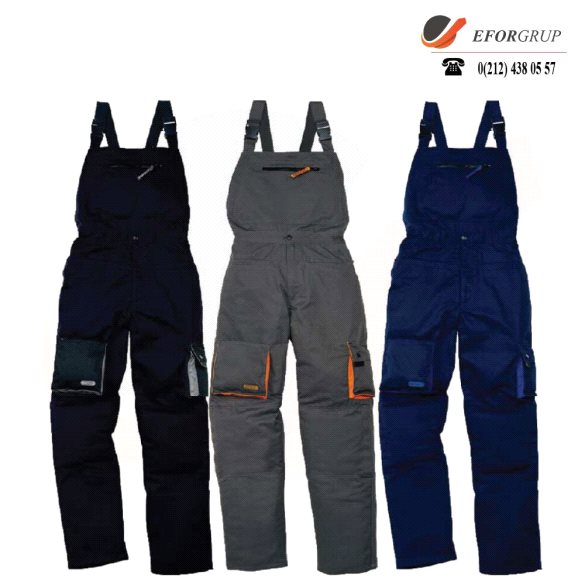 Çift Diz Cepli Tulum