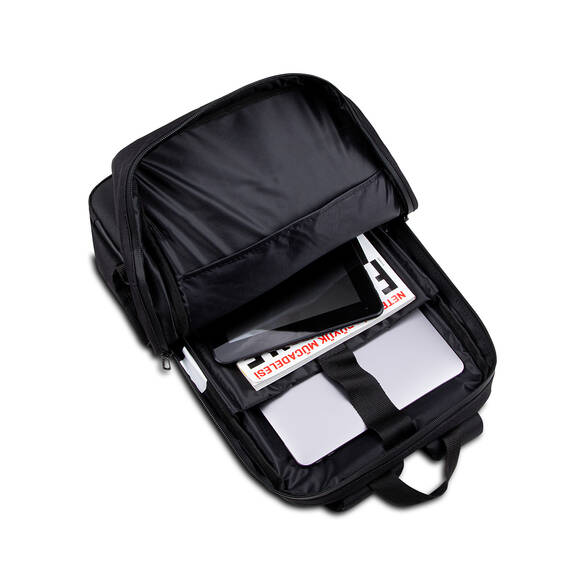 Classone Mila 15,6 inch ,Notebook Sırt Çantası -Siyah
