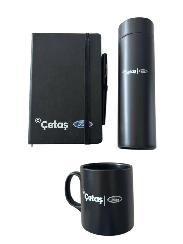 DEFTER KALEM KUPA TERMOS HOŞ GELDİN SETİ