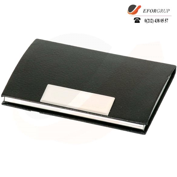 Siyah Deri Kartvizitlik