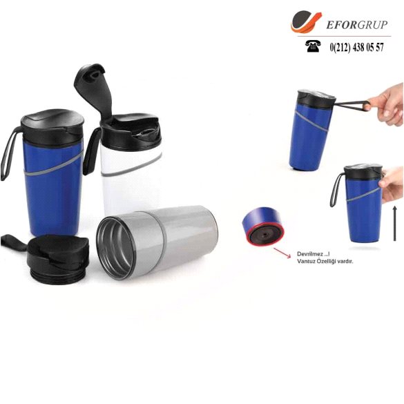 Devrilmez Kilitli Termos ( 350 ml )