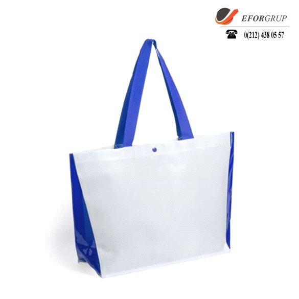 Düğmeli Nonwoven Çanta