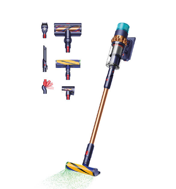 Dyson SV23 Gen5detect Absolute Şarjlı Dikey Süpürge Mavi Bakır