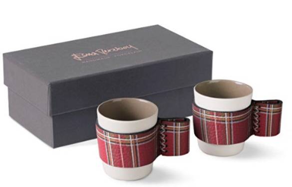 Esma Dereboy Touch Of Fildişi 2li Porselen Fincan Seti