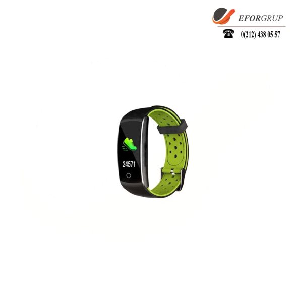 Everest Ever Fit W49 Android/IOS Kalp Atışı Sensörlü Yeşil/Siyah Akıllı