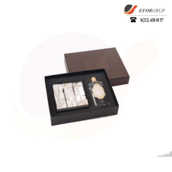 Fıstıklı Lokum + Kolonya Seti