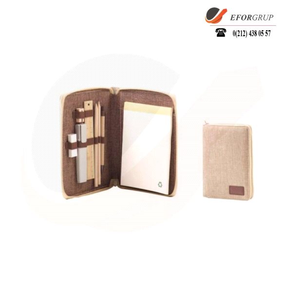 Geri Dönüşümlü Kırtasiye Seti (Cüzdan Şeklinde)