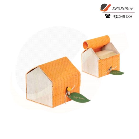 Geri Dönüşümlü Notluk (Ev Şeklinde)