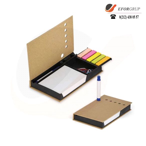 Geri Dönüşümlü Kapaklı Notluk