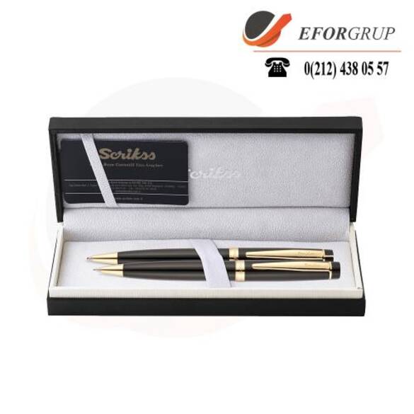 Honour Siyah-Altın 2'li Kalem Seti