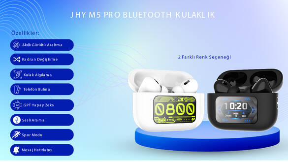 JHY M5 PRO BLUETOOTH KULAKLIK